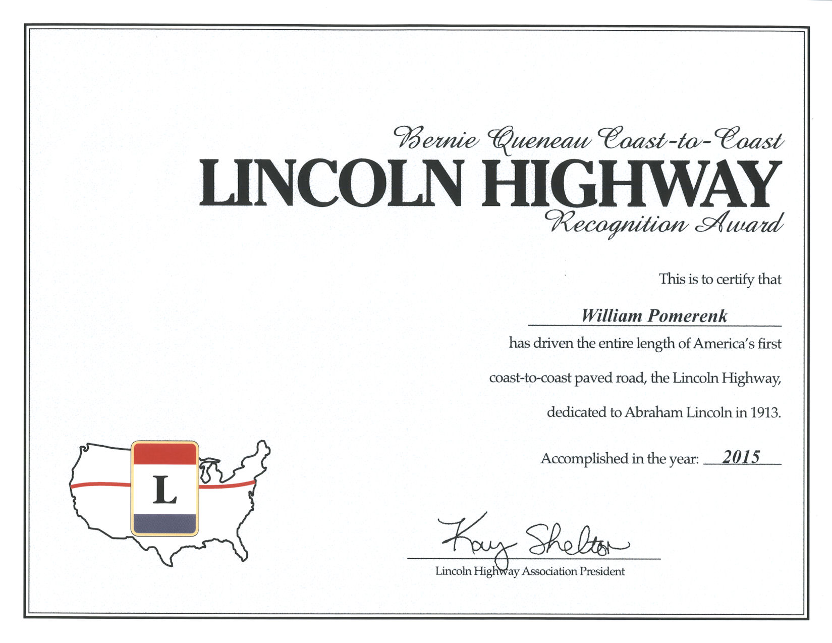 LH Certificate